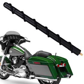 Dog-0011-antenna Acdogeer Short Motorcycle Antenna For Harley Davidson Accessories Tour Electra Road St