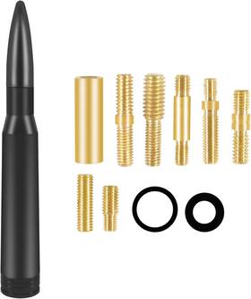 Aceirmc 313046512544 Vehicle Stubby Antenna Mast Bullet Car Truck Replacement For Ford F