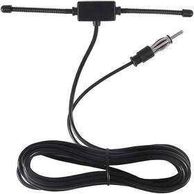 Aceirmc 744759924193 Universal Car Stereo Am Fm Dipole Antenna Hidden Adhesive Mount Radio Ante
