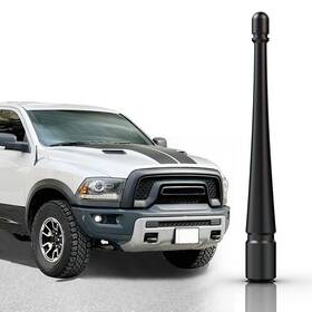 Af60aq Aftid Aluminum Short Antenna For 1994-2025 Dodge Ram Trucks 1500 2500 3500 Accessor