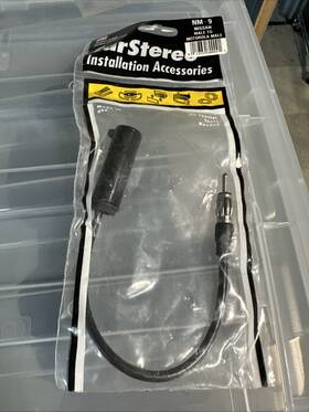 American International 012339800091 Intftl Nm9 Antenna Adapter For Nissan Female To Standard Male 87-12