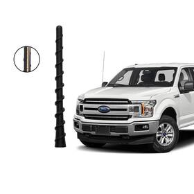 Amfrne 759838174499 7 Inch Flexible Rubber Short Antenna Compatible With Ford F150 F 150 Raptor F