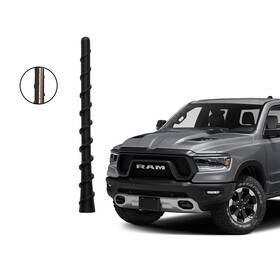 Amfrne 759838174505 7 Inch Flexible Rubber Short Antenna Compatible With Dodge Ram 1500 2500 3500