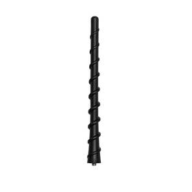 Amfrne 759838174734 7 Inch Direct Replacement Removable Black Rubber Radio Antenna Mast Compatible W