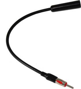 Anina 445027262216 12 Inch Universal Car Am Fm Radio Antenna Extension Extender Cable Black