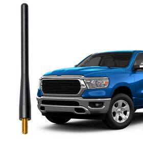 Anina 769894717240 Car Radio Antenna Mast For 2009-2019 Dodge Ram 1500 4.7 Inches Aluminum Alloy