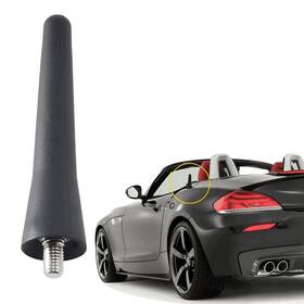 Anina 769894717530 2.5 Inch Stubby Antenna Mast Compatible With 1998-2019 Mini Cooper/countryman
