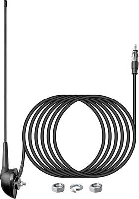 Cat-625d Anina 16 Inch Am/fm Universal Top/side Mount Antenna For Vehicle Truck Boat Atv