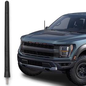 A010-fd2-15 Antennamastsrus Short Rubber Antenna For Ford F-150 2009-2025 - Bronco 2021-2025 Usa Stai