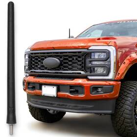 A010-fd2-17 Antennamastsrus Short Antenna Replacement For Ford F-250 2017-2025 Usa Stainless Steel Thre