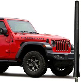 A010-jp-1 Antennamastsrus Short Rubber Antenna For Jeep Wrangler Jk/jl Gladiator 2007-2024 Usa Sta Inch