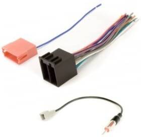 Asc Audio 027132757381 Car Stereo Radio Wire Harness And Antenna Adapter To Aftermarket For So