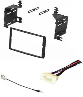 Asc Audio 027132757619 Double Din Car Stereo Radio Kit Wire Harness And Antenna Adapter Made For