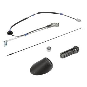 Aurolynne 313419296164 Antenna Kit Assembly Manual Type With Ornament Nut Base Fits For Taco