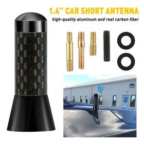 Auxito Hs-txw-1 1.4 Inch Mini Short Car Radio Stereo Hidden Antenna Stealth Fm Am For Truck Boat New