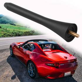 Basiker 747045382912 5 Inch Stubby Antenna For Mazda Miata Mx-5 2006-2024 Car Wash Safe