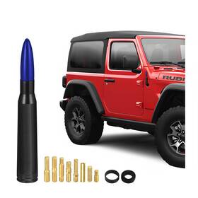 Besulen-antenna4 Besulen Car Short Antenna Mast 5.5 Inch Am/fm Radio Reception Aluminum Anten