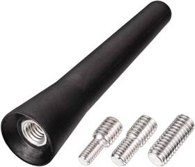 Bingfu 313042018026 Car Radio Short Rubber Antenna Mast Only For Roof Mount 2.5 Inch