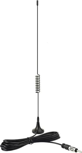 Bingfu 445025855809 Universal Car Stereo Fm Am Radio Antenna Magnetic Base Aerial For Vehicle