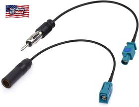 Bingfu 445028020044 Universal Vehicle Car Stereo Fm Am Radio Antenna Adapter Cable 2-pack F