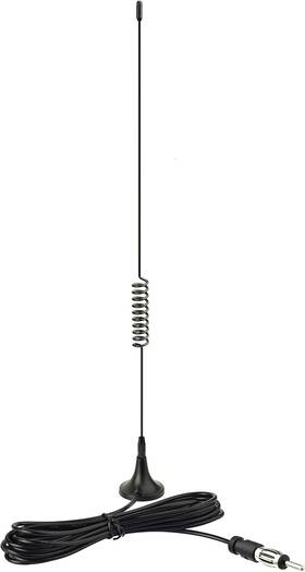 Bingfu 726084756793 Universal Car Stereo Antenna Fm Am Radio Magnetic Base Ra