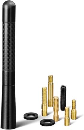 Bingfu 744110731453 Vehicle Antenna Mast Carbon Fiber Car Truck Replacement