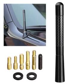 Bingfu 790404672827 Car Radio Antenna Mast Carbon Fiber Truck Replacement For Ford F150 R