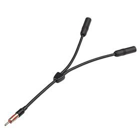 Bingfu 790404674562 Car Antenna Splitter Fm Am Radio Adapter Cable Din 1 Mal