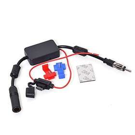 Bingfu 790404679628 Amplificador De Se Al Fm Pr Ctico Universal Antena Antiinterferencias Coche