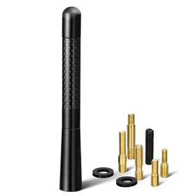 Bingfu 790404679635 Vehicle Antenna Mast Carbon Fiber Car Truck Replacement Compa