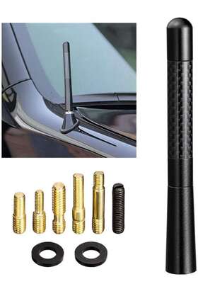 Bingfu Bfn00517 Db1-2069 1 Car Radio Antenna Mast Carbon Fiber Truck For Ford F150 Raptor