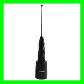 Browning Br-178-bs Nmo Wideband Uhf 380-520 Mhz Antenna With Spring Mobile Ham Black Br178bs