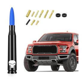 21dfhbt3y-nacqadnk9-iz0ioxgug Carsupertz Antena De Bala Para Camioneta Auto Carro Coche Con Adaptador Universal Radio New