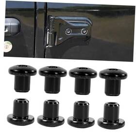 Dhn01 Chenacc Door Hinge Nuts Compatible With Jeep Wrangler Jk Jku 2007-2018 For