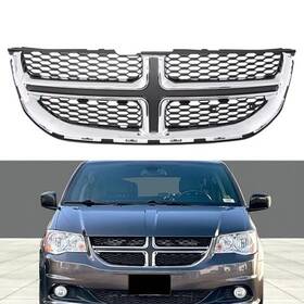 Ap033103 Corkiauto Front Bumper Grille For 2011-2020 Dodge Grand Caravan Abs Grill Replace#