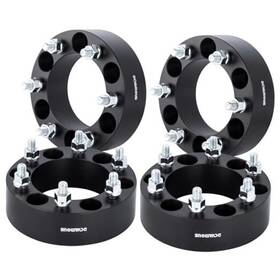 Dcvauto 11005-50b4 4pc Black 6x5.5 6x139.7 Wheel Spacers 2 Inch With 12x1.5 Inch-4pcs-black