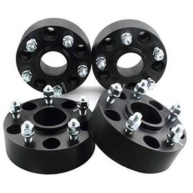11035-50b4 Dcvauto 4pc Black 5x5 Hubcentric Wheel Spacers 2 Inch With 14x1.5 Studs Inch-4 Pcs