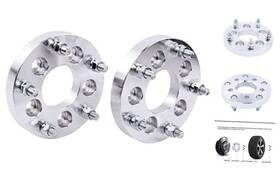Dcvauto Ws198-02 2pc 5x5 To 5x4.75 Wheel Adapters 1 Inch With 12x1.5 Studs Inch-2 Pcs
