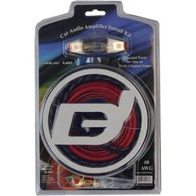 Deejay Led 816794022308 Auto Amplifier Installation Kit For Car Or Truck 8 Ga