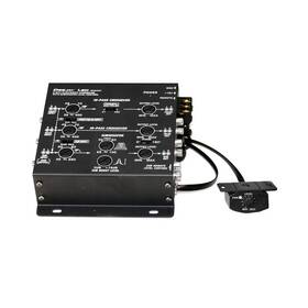 Deejay Led Djtbhmcd361 Vehicle Multi-amplifier Crossover With Rca Inputs And Outputs