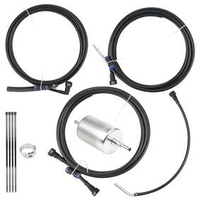 Dh-1088-bk-lc Dexepe Fuel Lines Kit Compatible With Chevy Silverado 1500 2500 Gmc Sierra