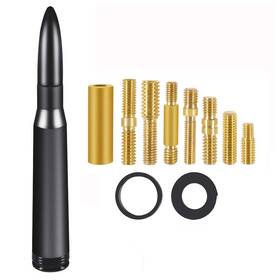 Dorhea 701715439788 Vehicle Stubby Antenna Mast Bullet Style Truck Car Replacement For Do