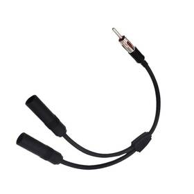 Downhill Dowycx461bl-1pc 1 Pc Car Antenna Adapter Y-type Radio Male To 2