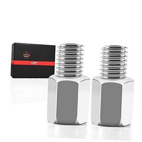 Mxm-001 Dragonpartify Llc Umparts Chrome Mirror Mount Adapter - 8mm M8 To M10