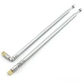 E-outstanding 4330082307 E-outstanding 1 Pair Am Fm Radio Universal Antenna 62.5cm 24.6 Inch Length 4