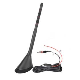 Ewua0235 Eightwood Universal Am Fm Car Radio Antenna Roof Mount Amplified Stereo With 1
