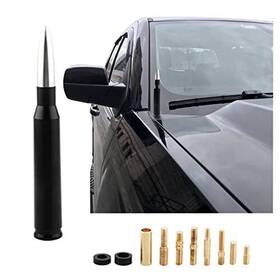Ekala 727209218455 Car Antenna Stubby Universal Arrow For Truck Compatible Wit