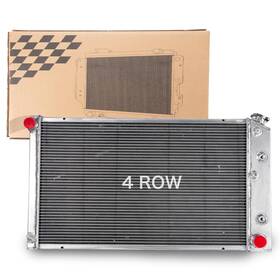 Ecm-r-4324 Enginkuhler 3 Or 4 Core Cooling Radiator Compatible With Chevy Chevelle 1969-1972 Cutlass