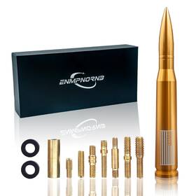 Enmpnornb 706556846009 7.8inch Gold Bullet Antenna For Various Car Models Dodge Chevrolet Raptor T