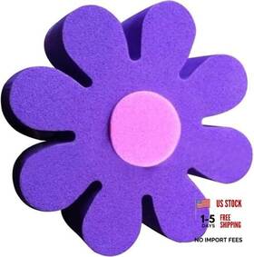 Essivox 726899489817 Purple Daisy Car Antenna Topper Dashboard Dangler Aerial Ball Decoration